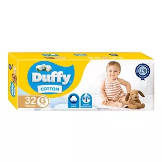 Pañales Para Bebes Duffy Cotton Talle Grande X 96 Unidades