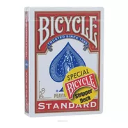 Naipes Poker Bycicle Stripper Deck Special Red - Impresionan