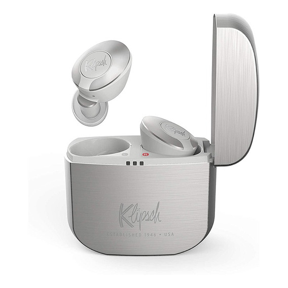 Audífonos Bluetooth T5 Ii True Wireless Klipsch Color Gris