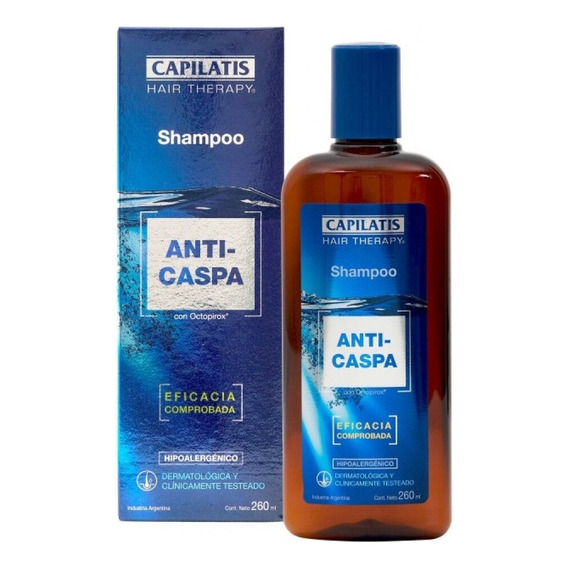Capilatis Shampoo Anti Caspa Con Octopirox X 260ml
