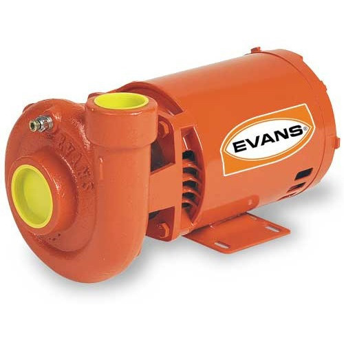Bomba Centrífuga Industrial Eléctrica Evans 1.5hp Trifásica Color Naranja Frecuencia 60Hz