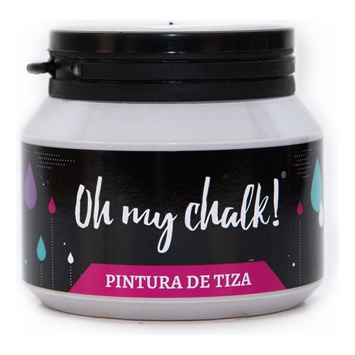 Oh My Chalk! Pintura De Tiza - Tizada 210 Cc. Colores Color Stone