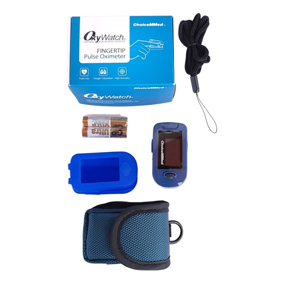 Oximetro De Pulso Con Curva Choicemmed Oxywatch