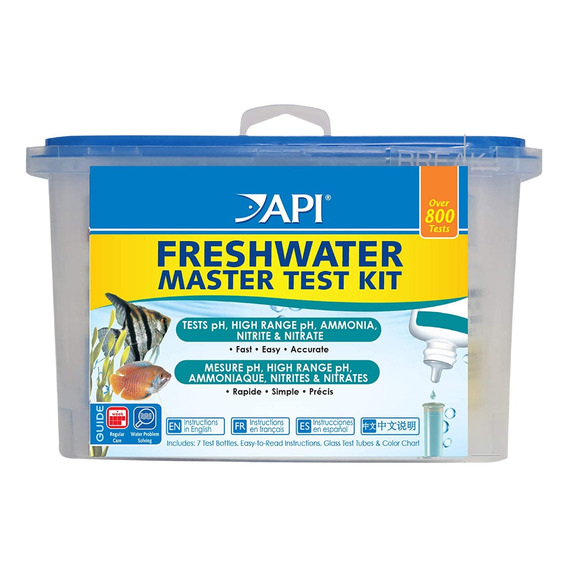 Master Test Api Kit Acuario Prueba Ph Amonia Nitrito Nitrato