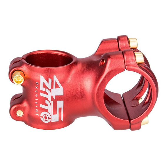 Tee Aluminio 45mm Color Rojo / Mtbikecl