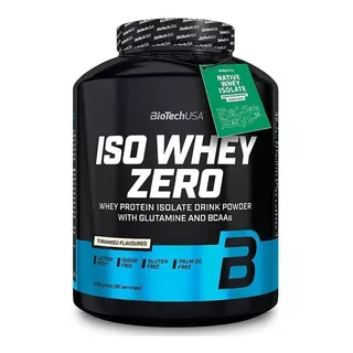 Iso Whey Zero 5 Libras Biotechusa - Strawberry - 90 Serv