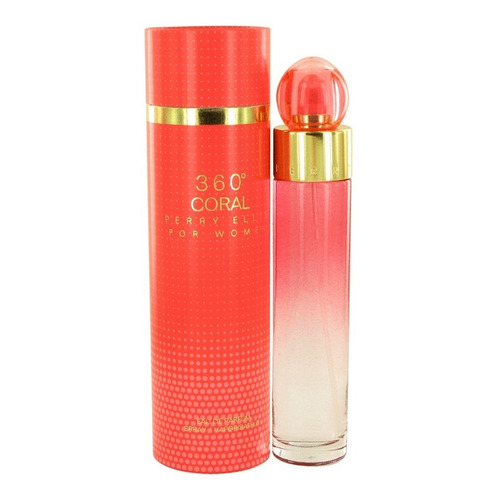 360° Coral 200 Ml Eau De Parfum Spray De Perry Ellis