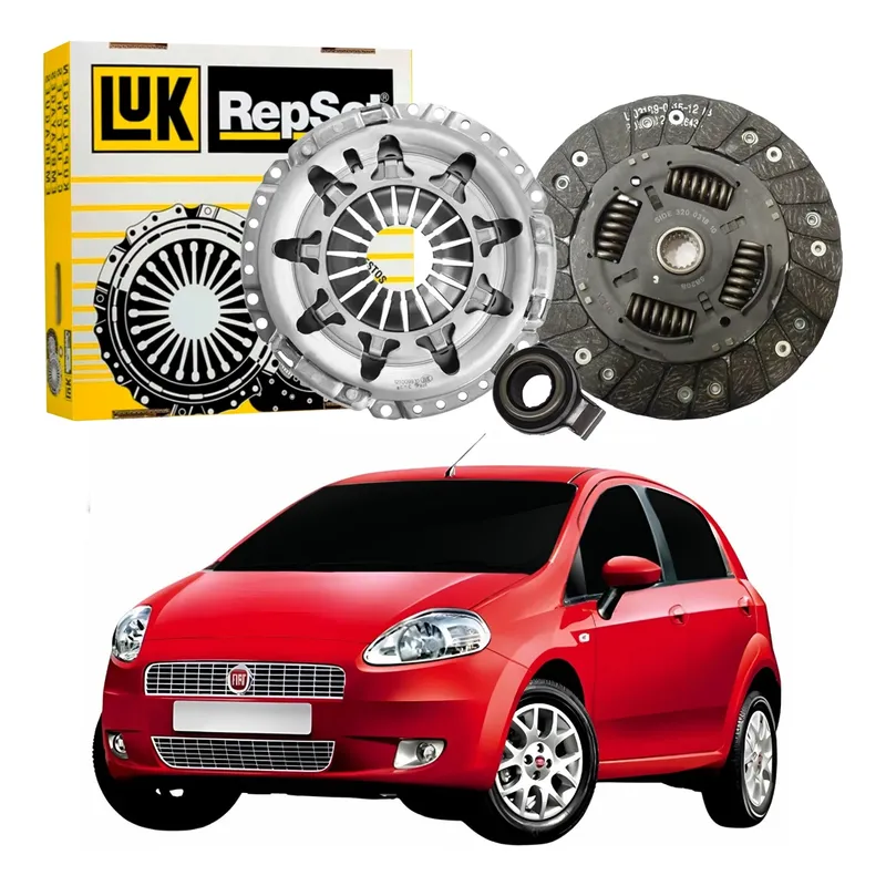 Kit Embreagem Luk Punto 1.4 2007 A 2012