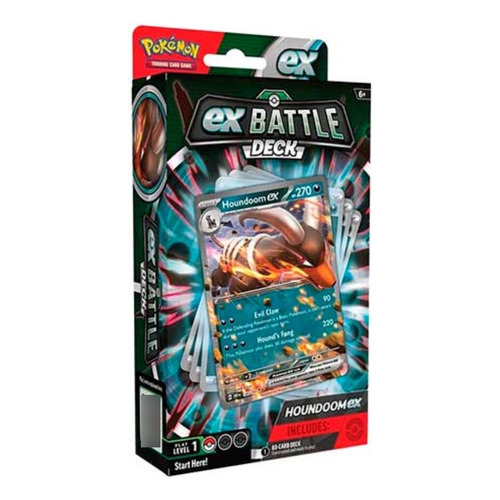 Pokemon Houndoom Ex Battle Deck Español