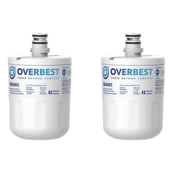 2 Filtros De Agua Compatible Con Neveras LG Lt500p 
