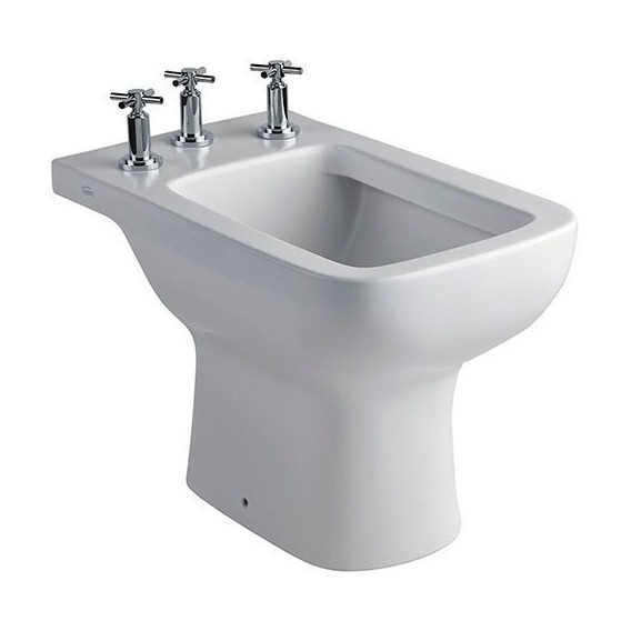 Bidet Trento Ferrum 1 Agujero Porcelana Sanitaria Blanco