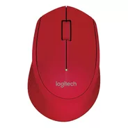 Mouse Inalámbrico Logitech  M280 Rojo