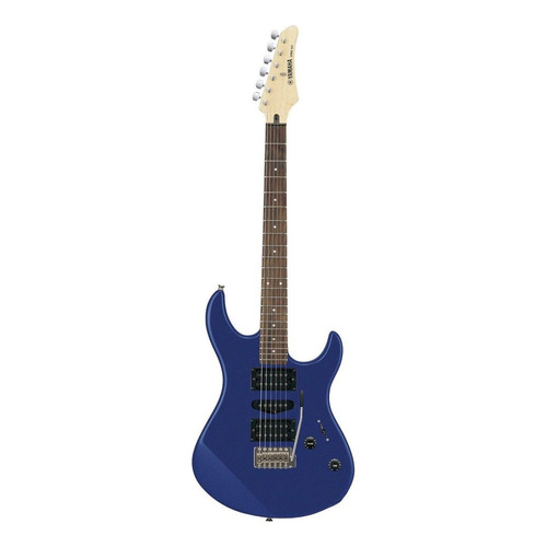 Guitarra eléctrica Yamaha ERG121 de tilo metallic blue brillante con diapasón de palo de rosa