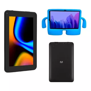 Tablet M7 Wi-fi 64gb 4gb Ram 7  Nb409 Com Capa Infantil Azul