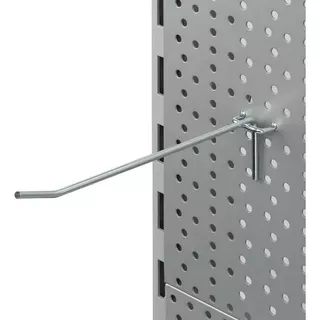 Pack 10 Ganchos De Metal Para Panel Perforado 10cm Venzhop