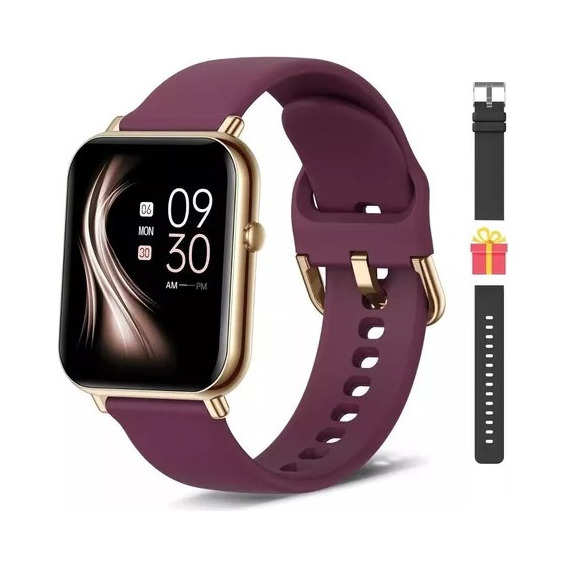 1.69'' Reloj Inteligente Smartwatch Mujer Con Impermeable
