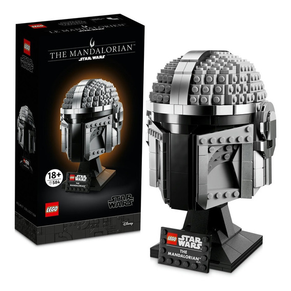 Kit Lego Star Wars Casco Del Mandaloriano 75328 584 Piezas