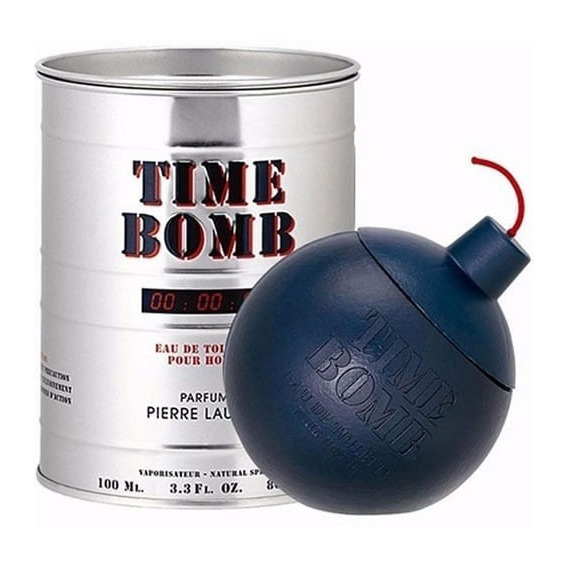 Perfume Locion Time Bomb Hombre 100ml O - mL