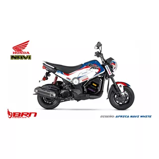 Kit De Calcos Honda Navi 2024 Brn Diseño