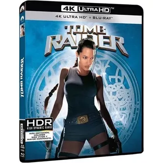 Lara Croft Tom Raider(agelina Jolie) 4kultrahd+blu-ray