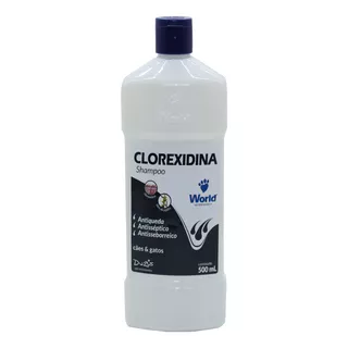 Shampoo E Condicionador Dugs Clorexidina 500ml Antiqueda