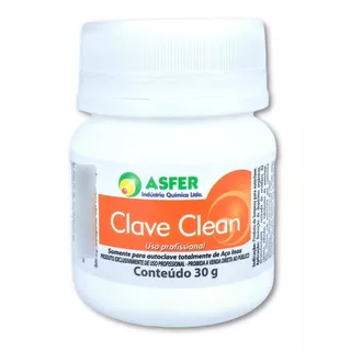 Desincrustante E Limpeza P/ Autoclave Clave Clean Asfer 30gr