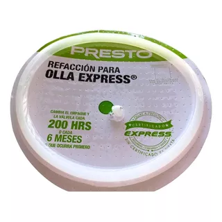 Empaque Olla Express Presto Premier 6, 7, Y 8 Lts. Original