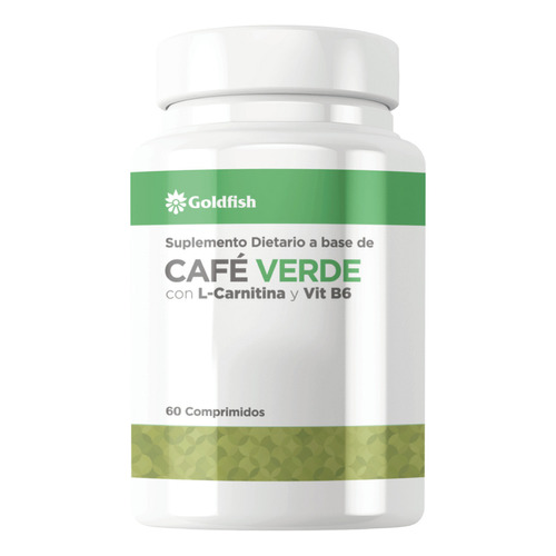 Cafe Verde Con L-carnitina Quema Grasa Adelgazante X 60 Comp