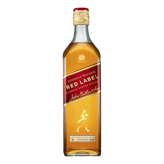 Whisky Johnny Walker Red Label Importado 750 Ml Johnnie