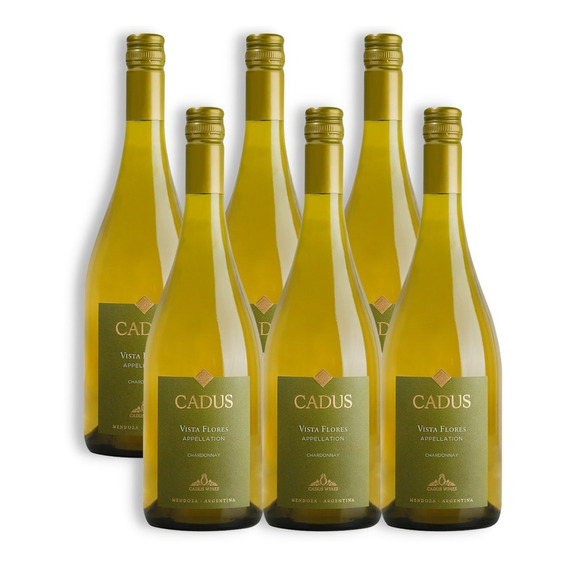 Vino Cadus Vista Flores Apellation Chardonnay Caja X6u 750ml