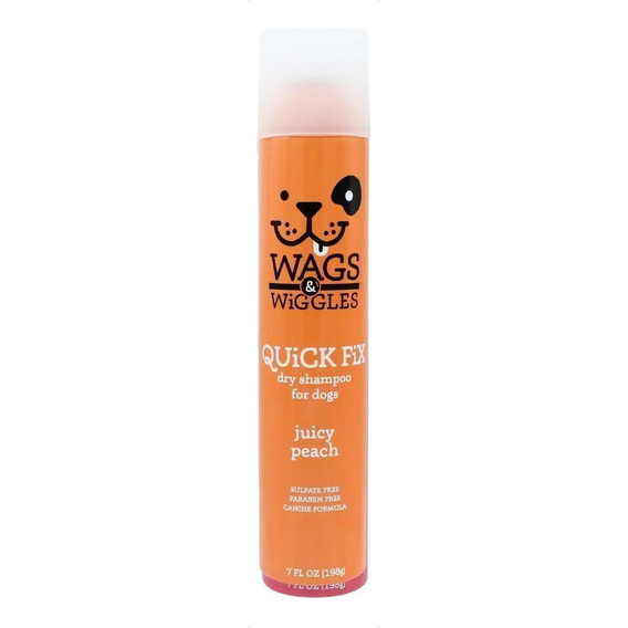 Shampoo En Spray Sin Agua Para Perros Aroma A Melocotón W&w