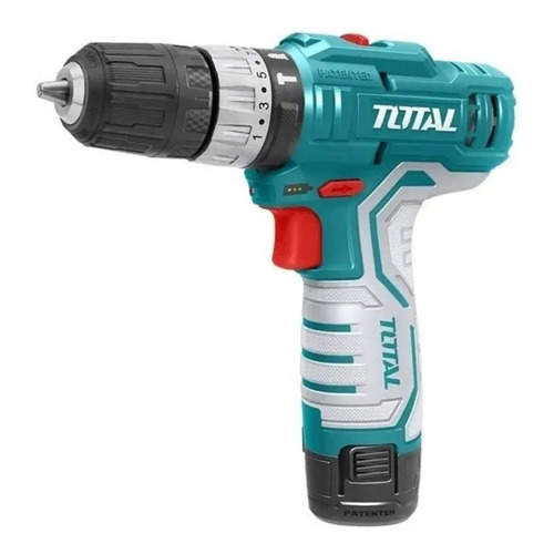 Taladro inalámbrico de 10mm Total Tools TIDLI1232 12V + 2 Baterias 220V - 240V 50Hz/60Hz