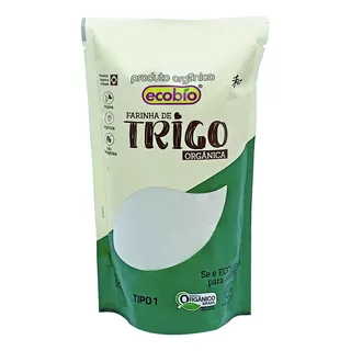 Farinha De Trigo Branca Orgânica Não Transgênica Ecobio 500g