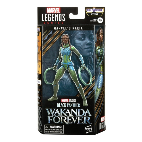 Figura De Acción Marvel Legends Series Nakia 15cm