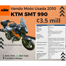 Moto Ktm 990 Smt 2010 