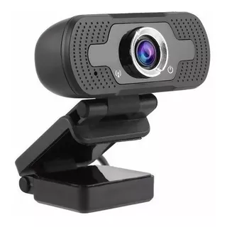 Webcam Full Hd Usb 301 Alta Resolução 1920x1080p Cor Preto