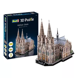 Quebra-cabeça 3d (3d Puzzle) Catedral De Colônia - Revell