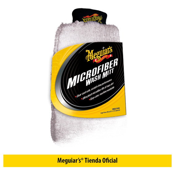 Guante De Lavado Microfibra Meguiars Wash Mitt