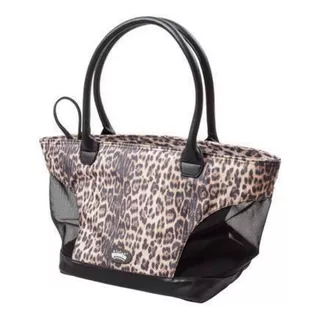 Bolsa Mochila De Transporte Pet Cachorro - Animal Print