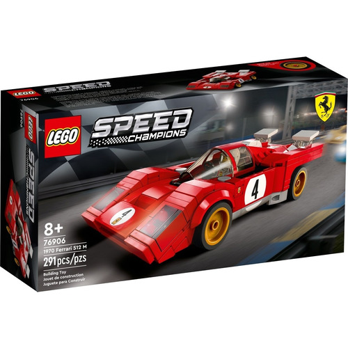 Lego® Speed Champions: 1970 Ferrari 512 M Cantidad de piezas 291