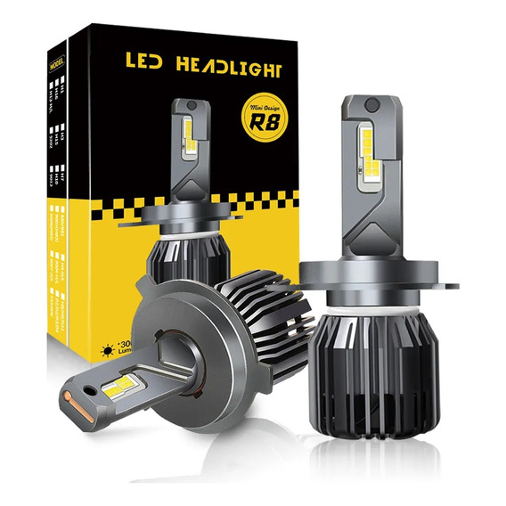 Luces Led Canbus R8 Mini 20.000 Lumen H4 / Sosegur