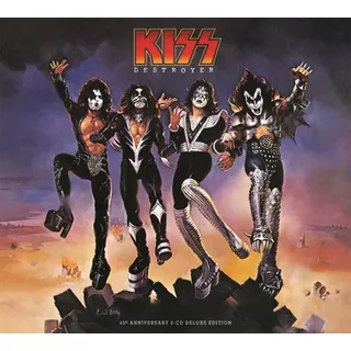 Cd Kiss - Destroyer - 45th Anniversary Deluxe Edition Duplo