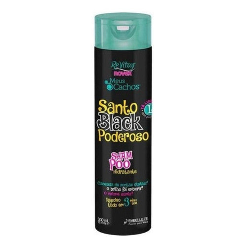 Shampoo Novex Santo Black 300ml