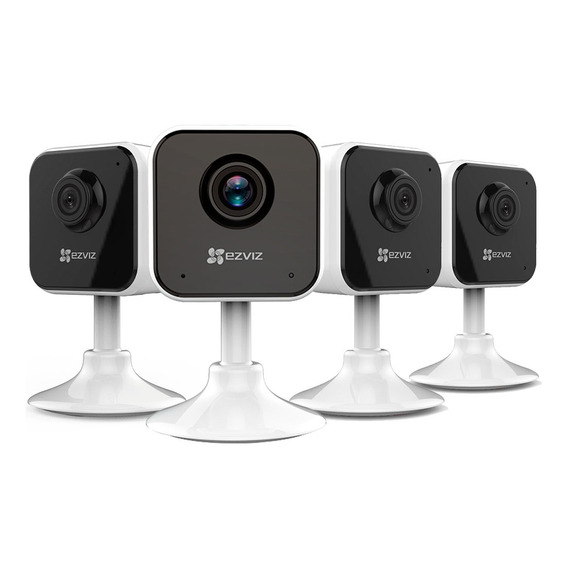 Ezviz C1hc Combo 4, Cámara De Seguridad Wifi 2mp 1080p Audio