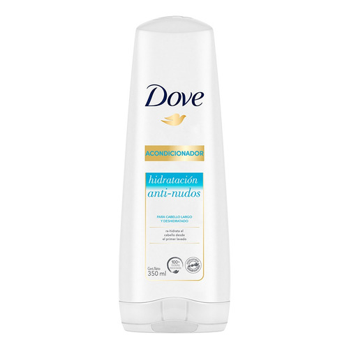  3 Pzs Dove Acondicionador Hidratacion Anti Nudos 350ml