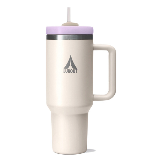 Vaso Térmico Tumbler Lukout 1180 Ml | V2.0 | Eco Cremoso