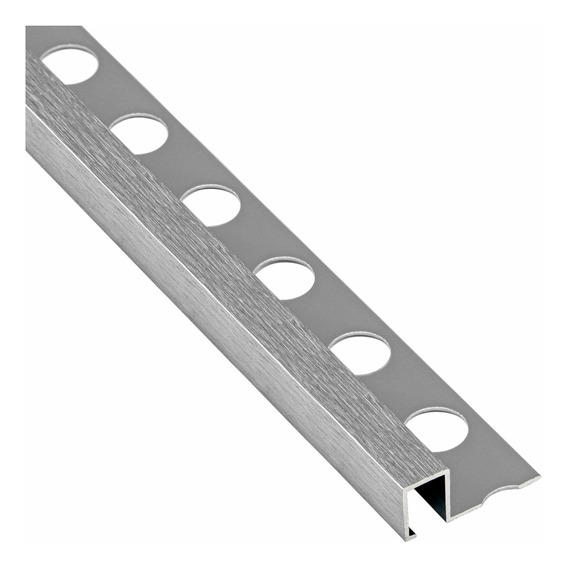Perfil Aluminio 12x10 2.60 Mts Plata Alumacer