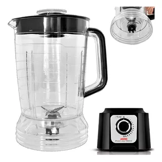 Copo De Liquidificador Arno Multichef 600w 4 Em 1 Preto