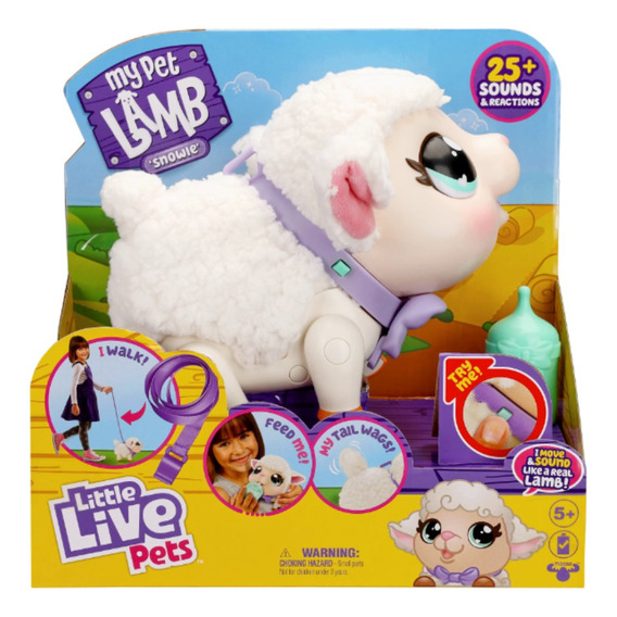 Juguete Muñeco Little Live Pets My Pet Lamb Snowie Oveja