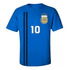 AFA ARGENTINA 10 RETRO 3 ESTRELLAS REMERA AZUL FRANCIA